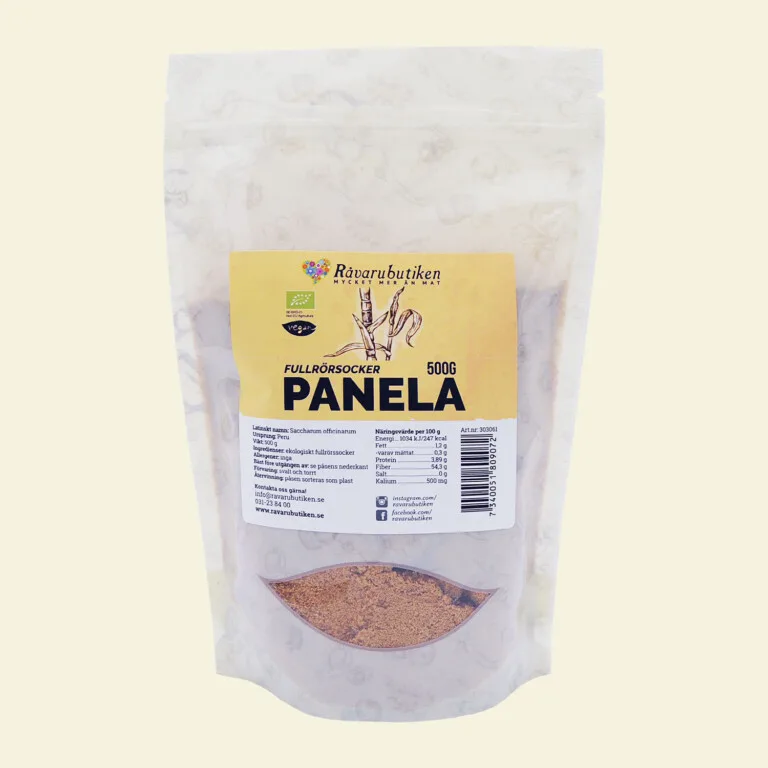 Panela Fullrörsocker 500g, Mother Earth