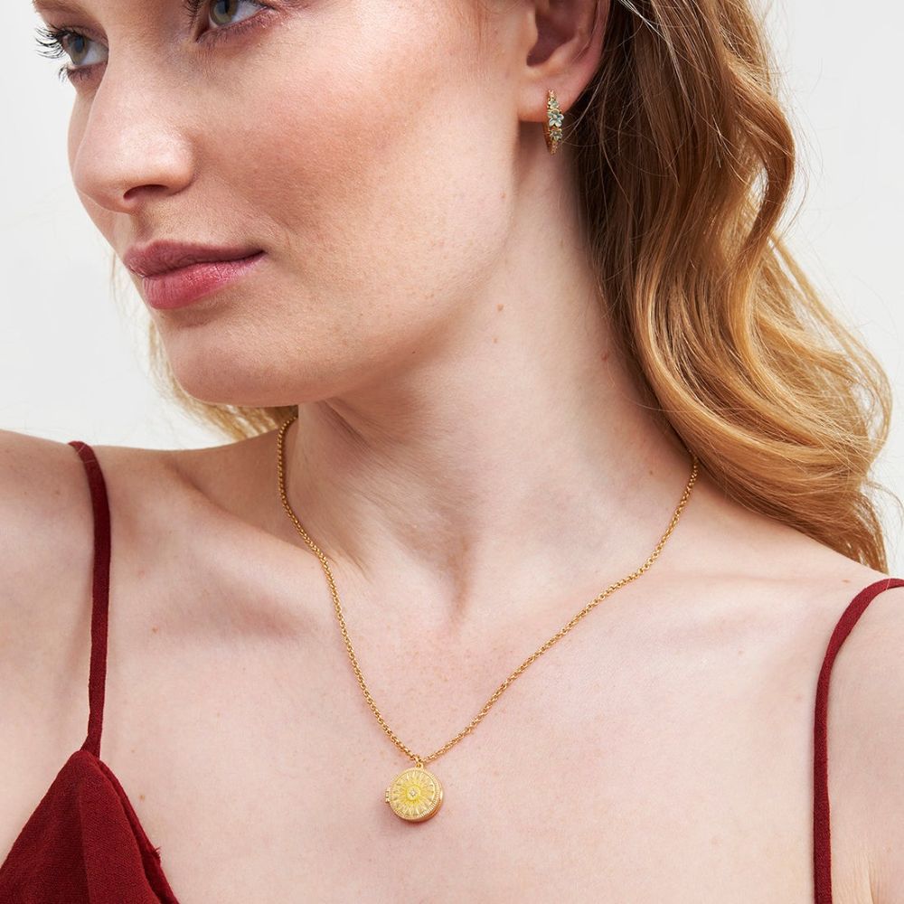Fable Sun Locket halsband - 3