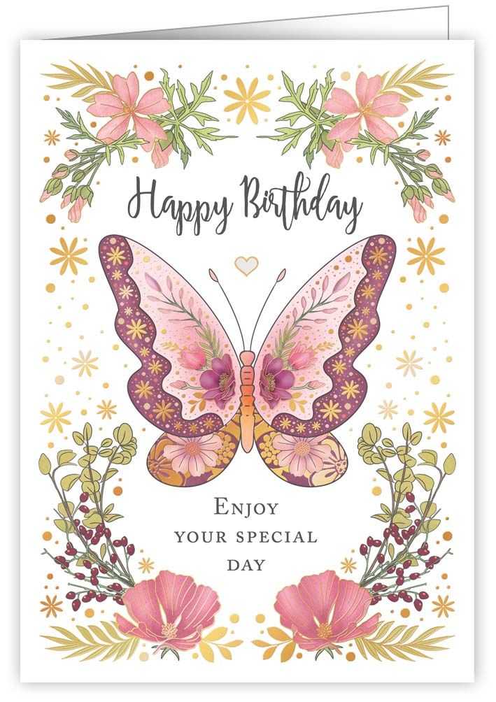 Happy Birthday Enjoy your special day, Greeting card