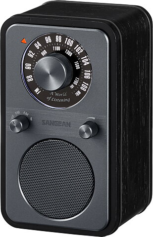 Sangean WR9 Svart ek Bluetooth