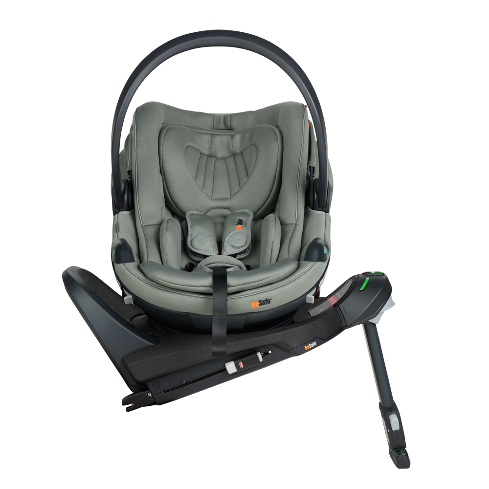 BeSafe Go Beyond² inkl Beyond Bas - Meadow Green Soft Breeze - Paketpris - 2