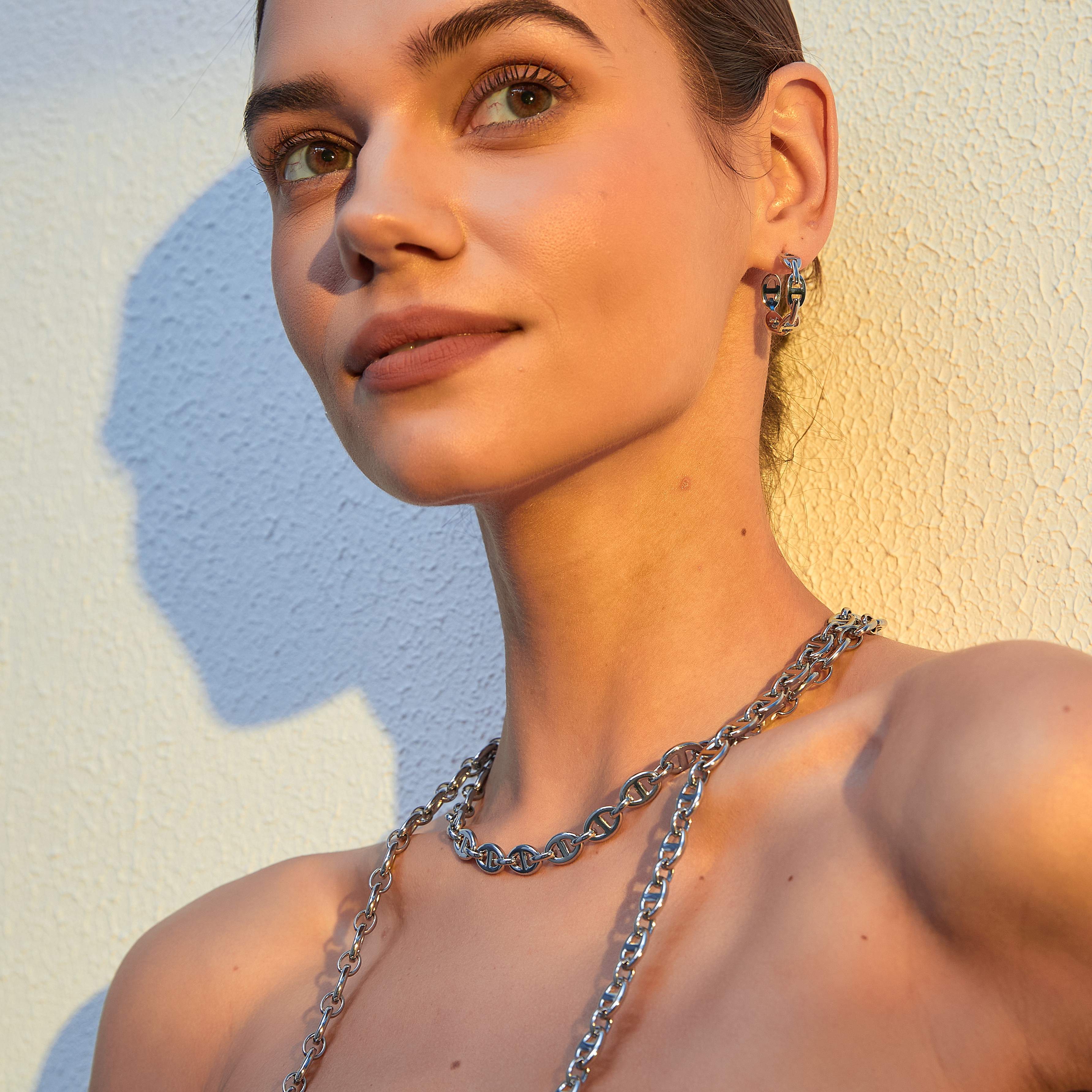 Celine chain hoop steel - 7