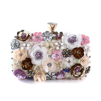 Väska med blommor