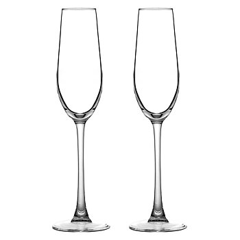 Champagneglas 19 cl, 2-pack Glas modell Champagne. Volym 19cl. Höjd 26cm, 2-pack