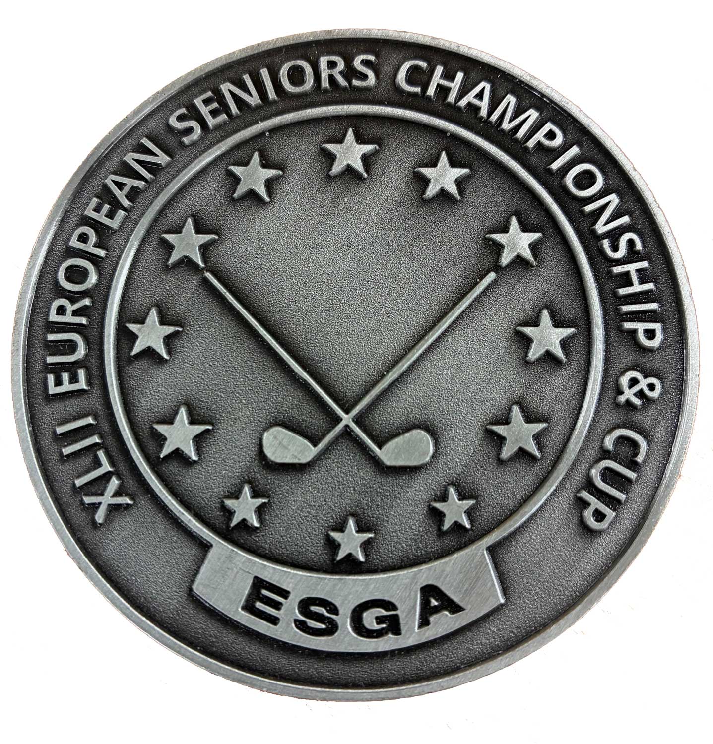 Specialmedalj präglad - ESGA European Seniors Championship