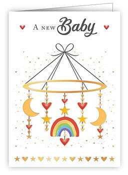 A new baby, Mini card