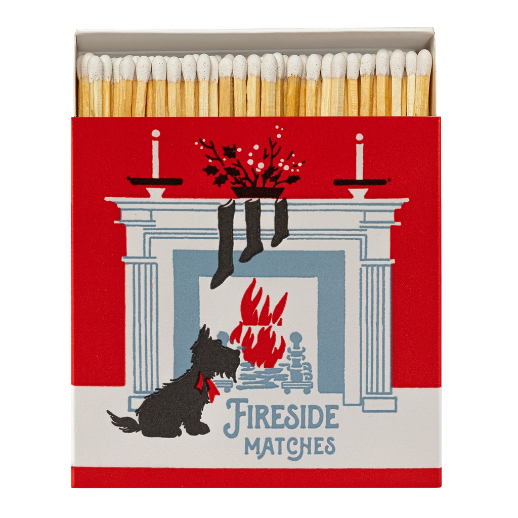 Tändsticksask Scotty Dog Fireside