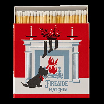 Tändsticksask Scotty Dog Fireside