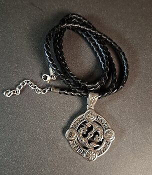 Nordisk Rune Amulett Halsband