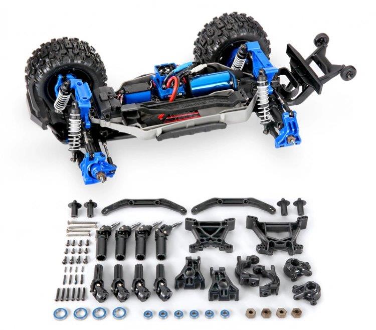 Traxxas Uppgradering Extreme HeavyDuty Svart Hoss, Rustler, Slash, Rptor R - 4x4 - 2