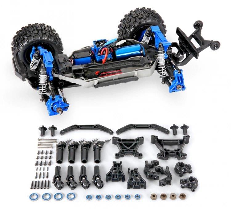 Traxxas Uppgradering Extreme HeavyDuty Grå Hoss, Rustler, Slash, Rptor R - 4x4 - 2