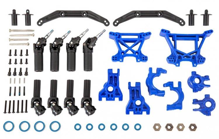 Traxxas Uppgradering Extreme HeavyDuty Blå Hoss, Rustler, Slash, Rptor R - 4x4