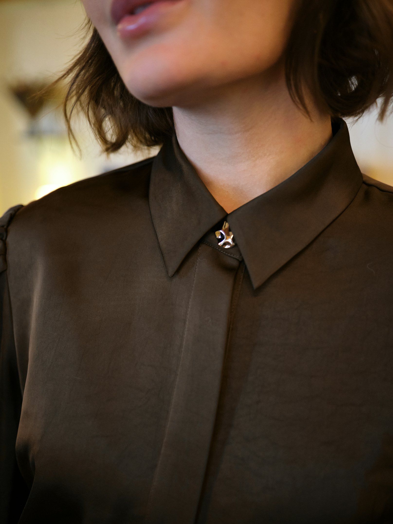 Neo Noir Fransala Heavy Sateen Shirt - 6