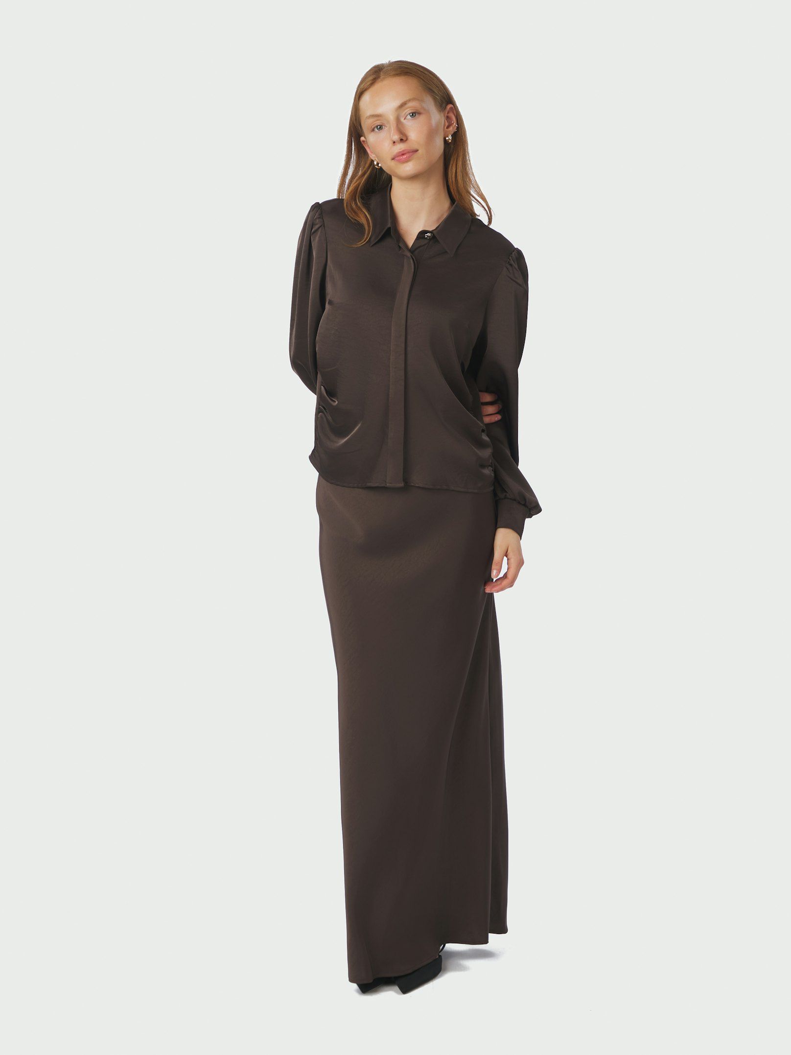 Neo Noir Fransala Heavy Sateen Shirt - 3