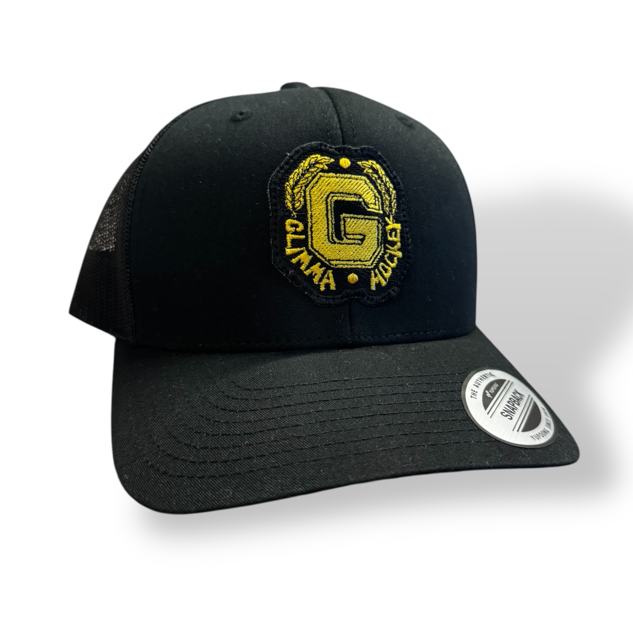 Glimma HK Classic Retro Trucker Cap Logo