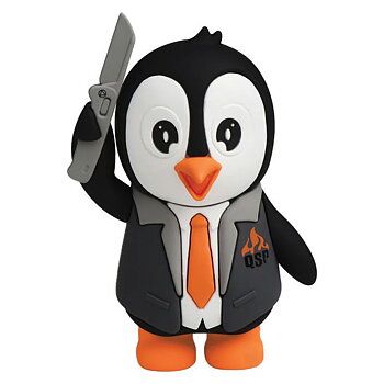 QSP - Penguin Figurine - Pingvinfigur Av PVC