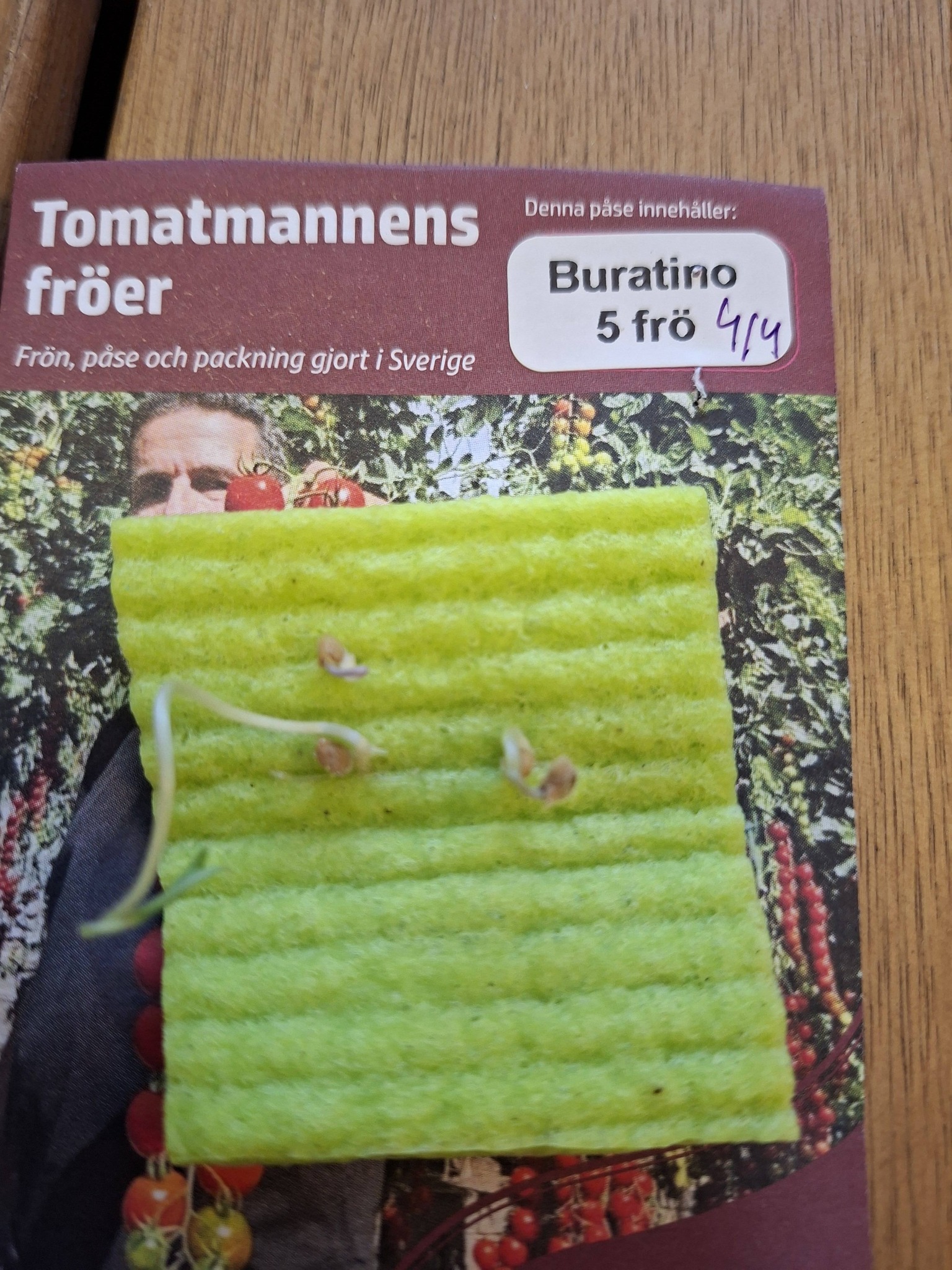 Tomatmannens Tomat Buratino, 5 frö Nyhet 2026! - 2