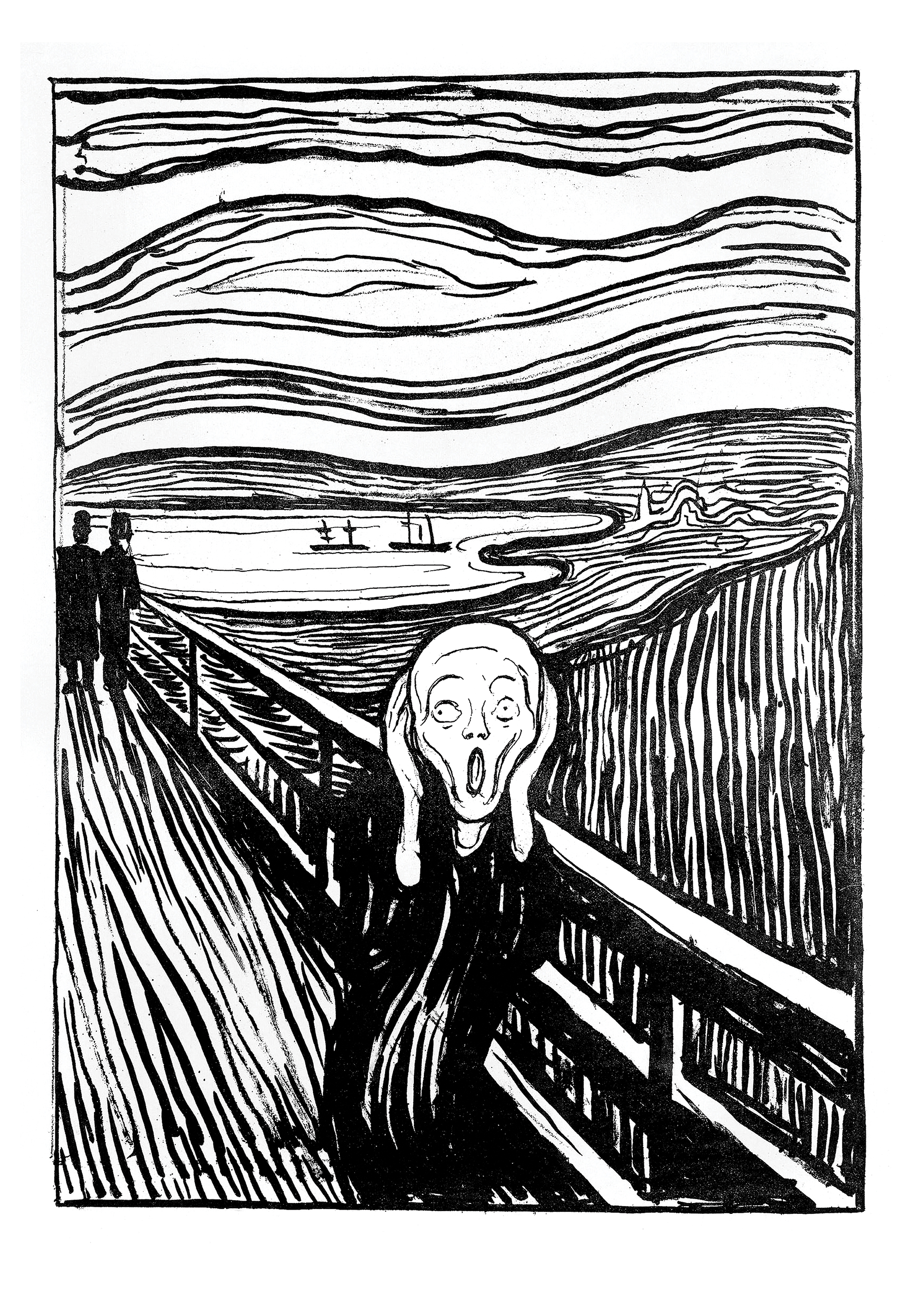 Edvard Munch - The Scream - Poster - 2