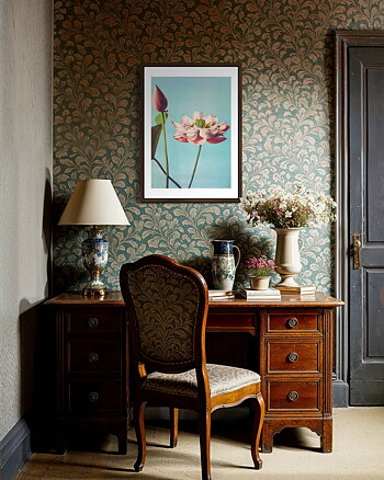 Ogawa Kazumasa - Lotus Flowers - Poster