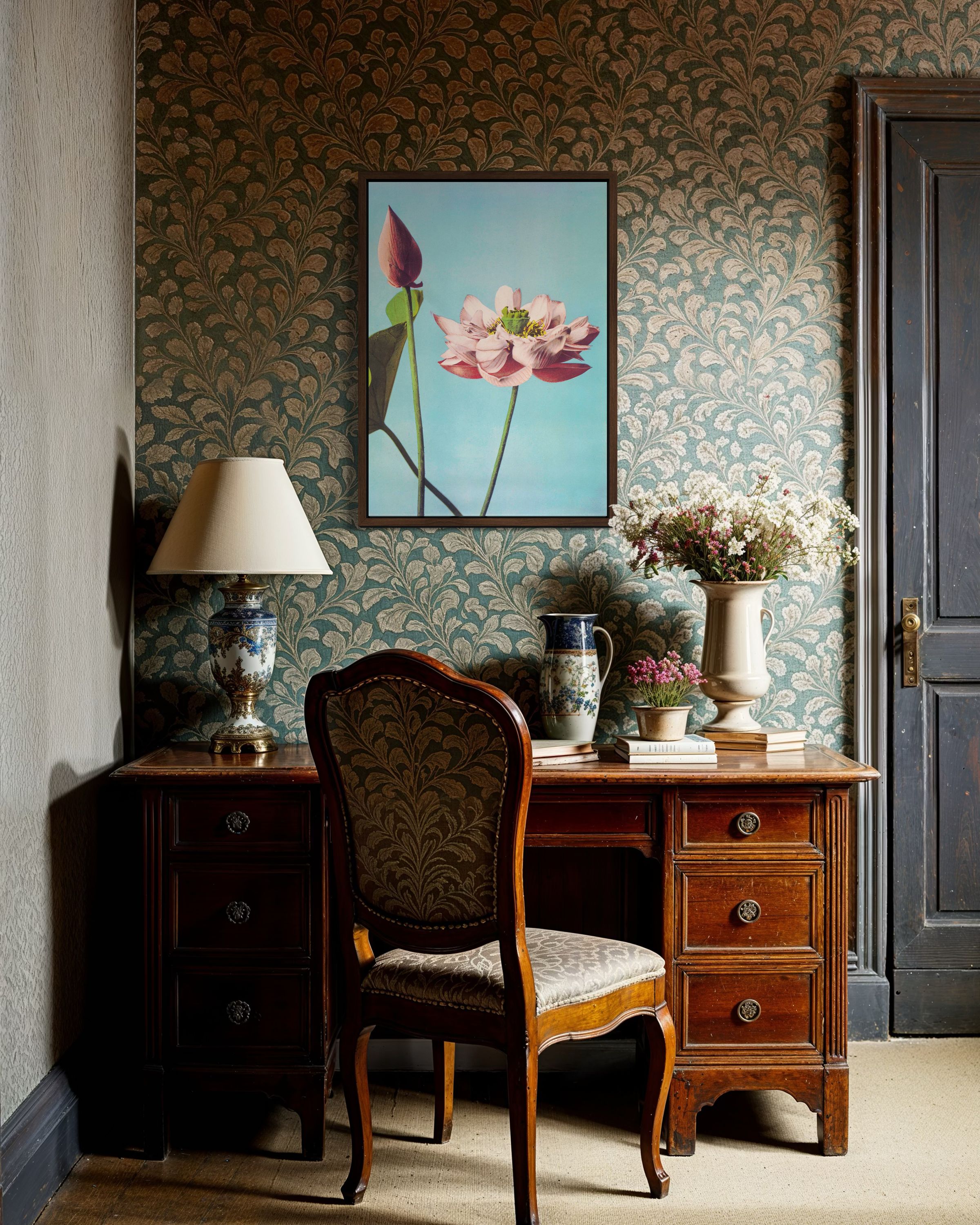 Ogawa Kazumasa - Lotus Flowers - Poster - 3