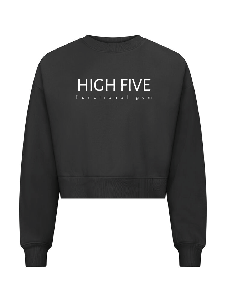 Miami Cropped Sweat Dam (High Five) - 2