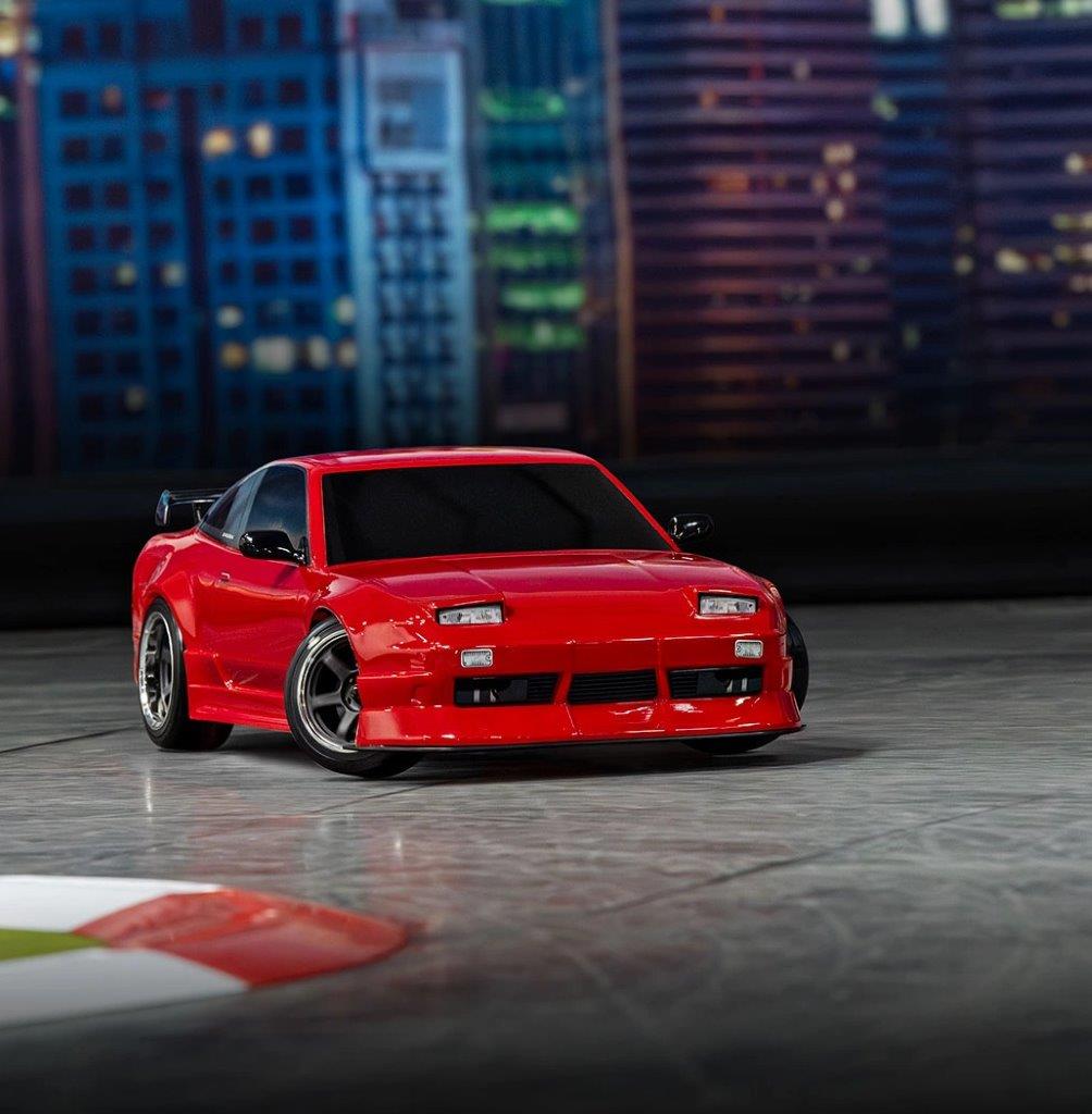 Traxxas 4-TEC Drift 2WD Nissan 240SX XL-5 TQi Röd - 5