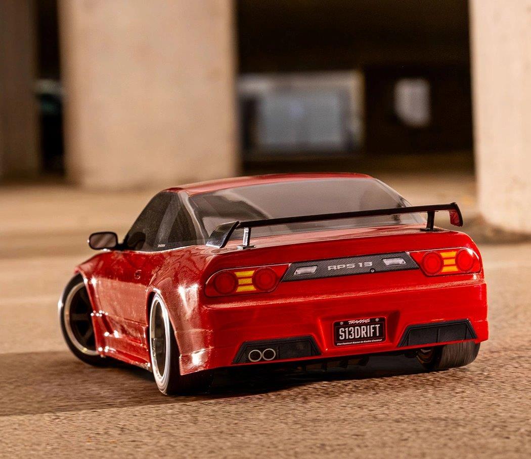 Traxxas 4-TEC Drift 2WD Nissan 240SX XL-5 TQi Röd - 7