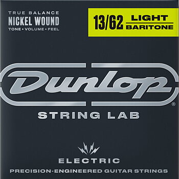 Dunlop Nickel Wound Baritone Guitar Strings 013-062