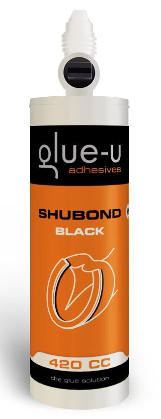 Lim Shubond Glue-U Svart