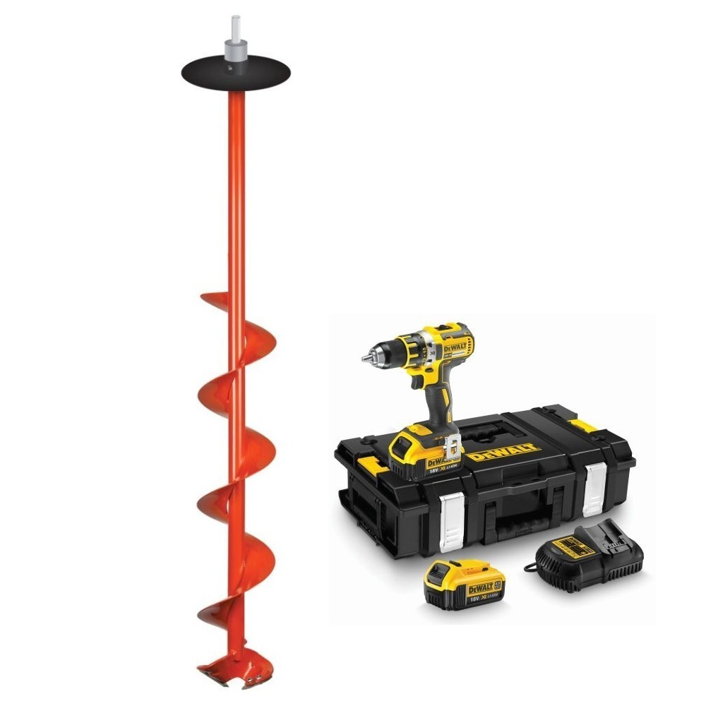 Skruvdragar Paket Dewalt, Asseri 130mm + Adapter Skruvdragare (2x4AH)
