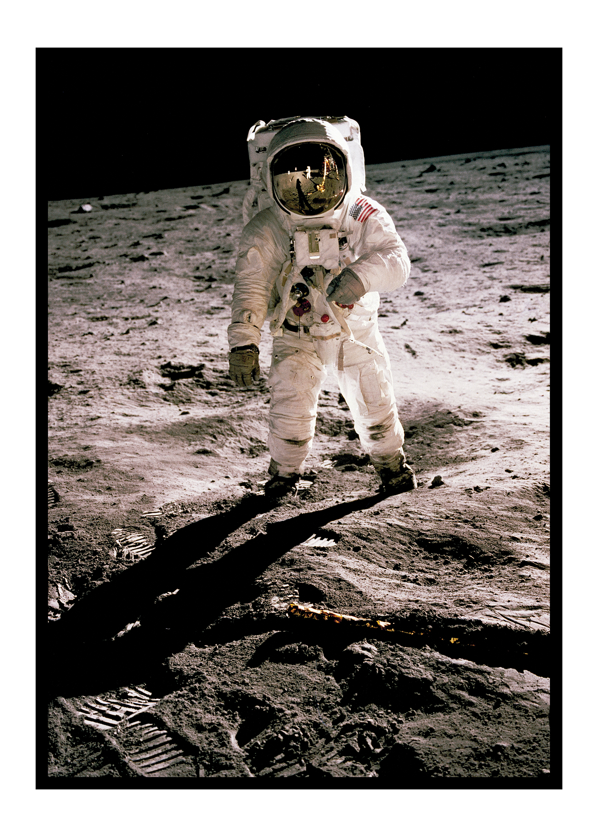 Buzz Aldrin On The Moon - Poster - 2