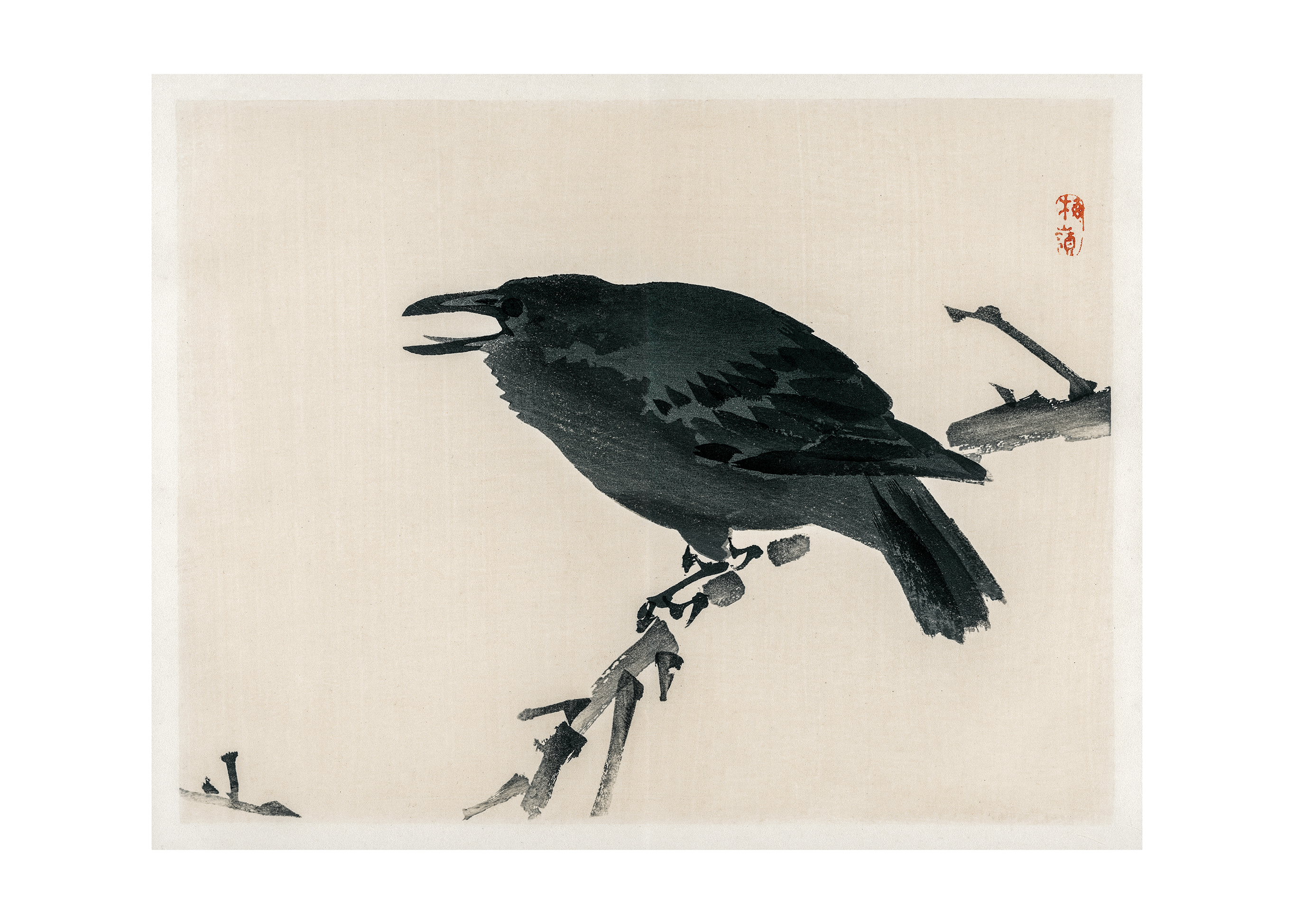 Kono Bairei - Crow - Poster - 2