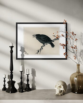 Kono Bairei - Crow - Poster