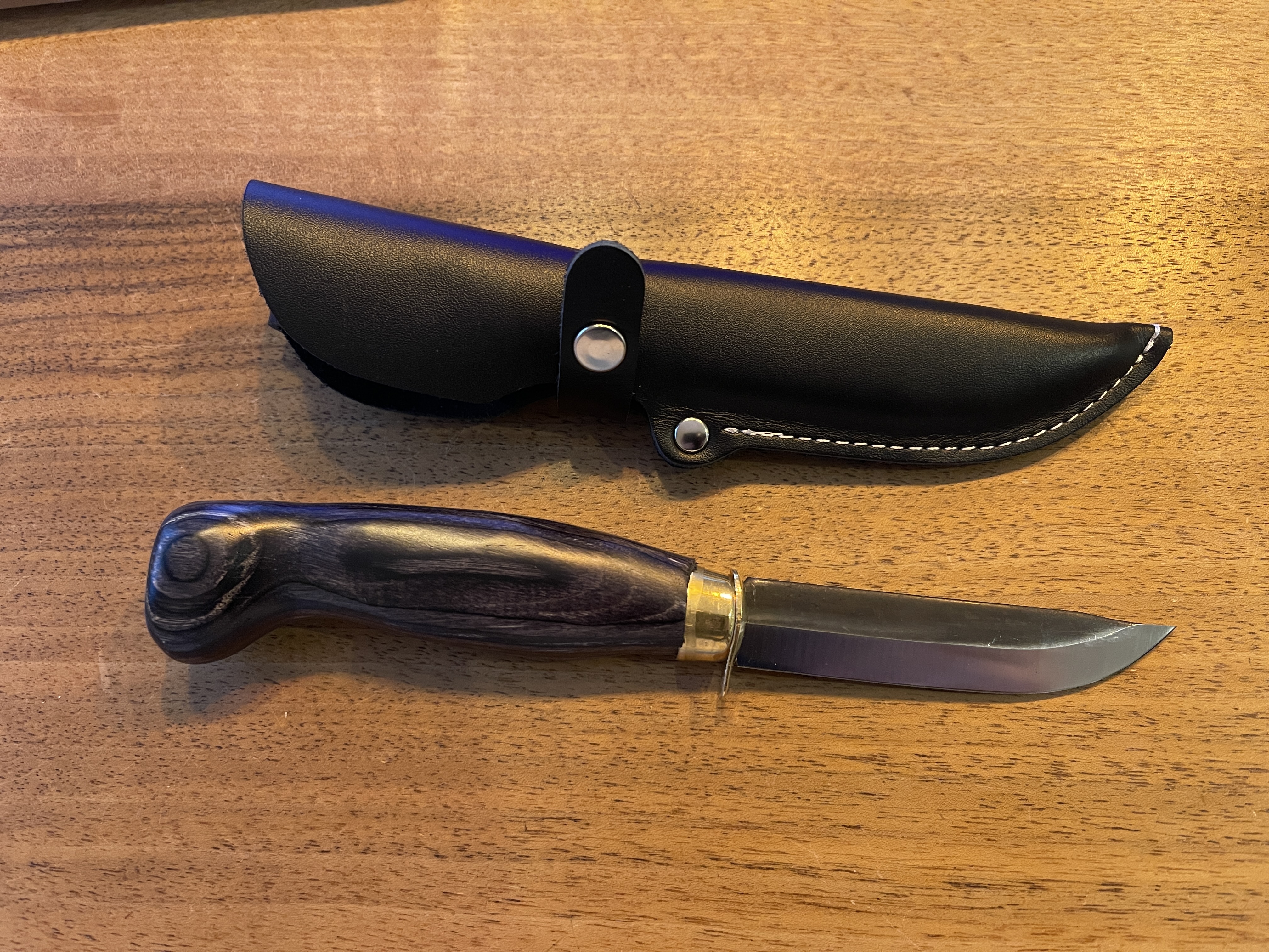 Kniv 58 - Scoutkniv svart