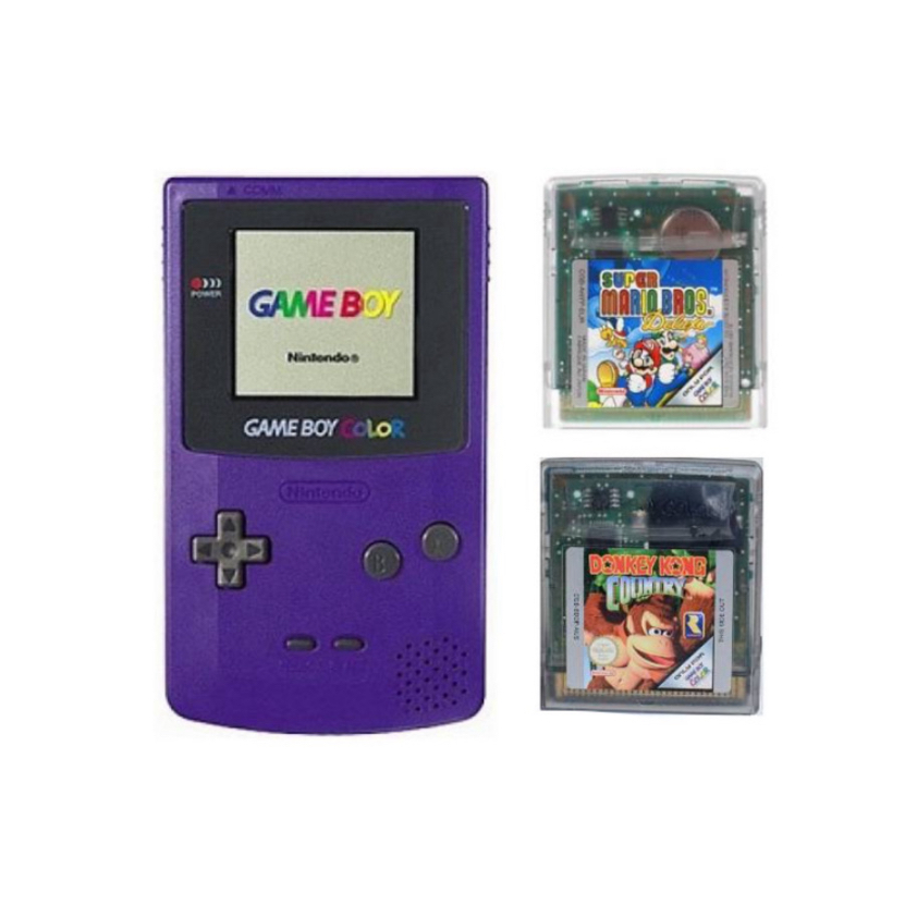 Gameboy Color Lilla klassiska paketet