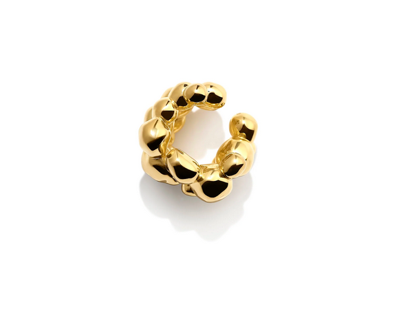Bubbel Ear Cuff Guld