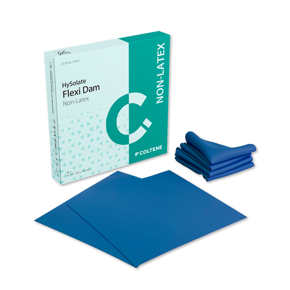 Hysolate FlexiDam® Dental Dam Non Latex, Blue 30st