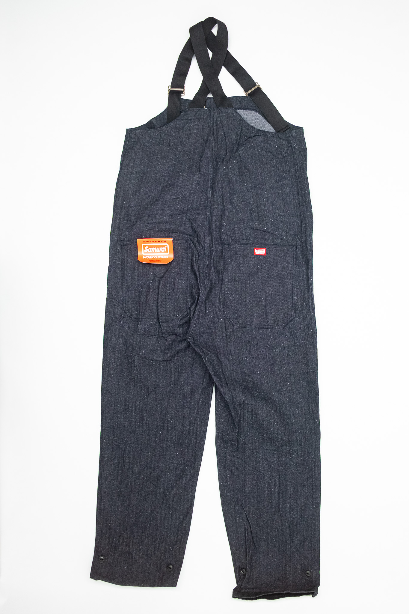 Samurai - Deck Pants Indigo Herringbone - 3