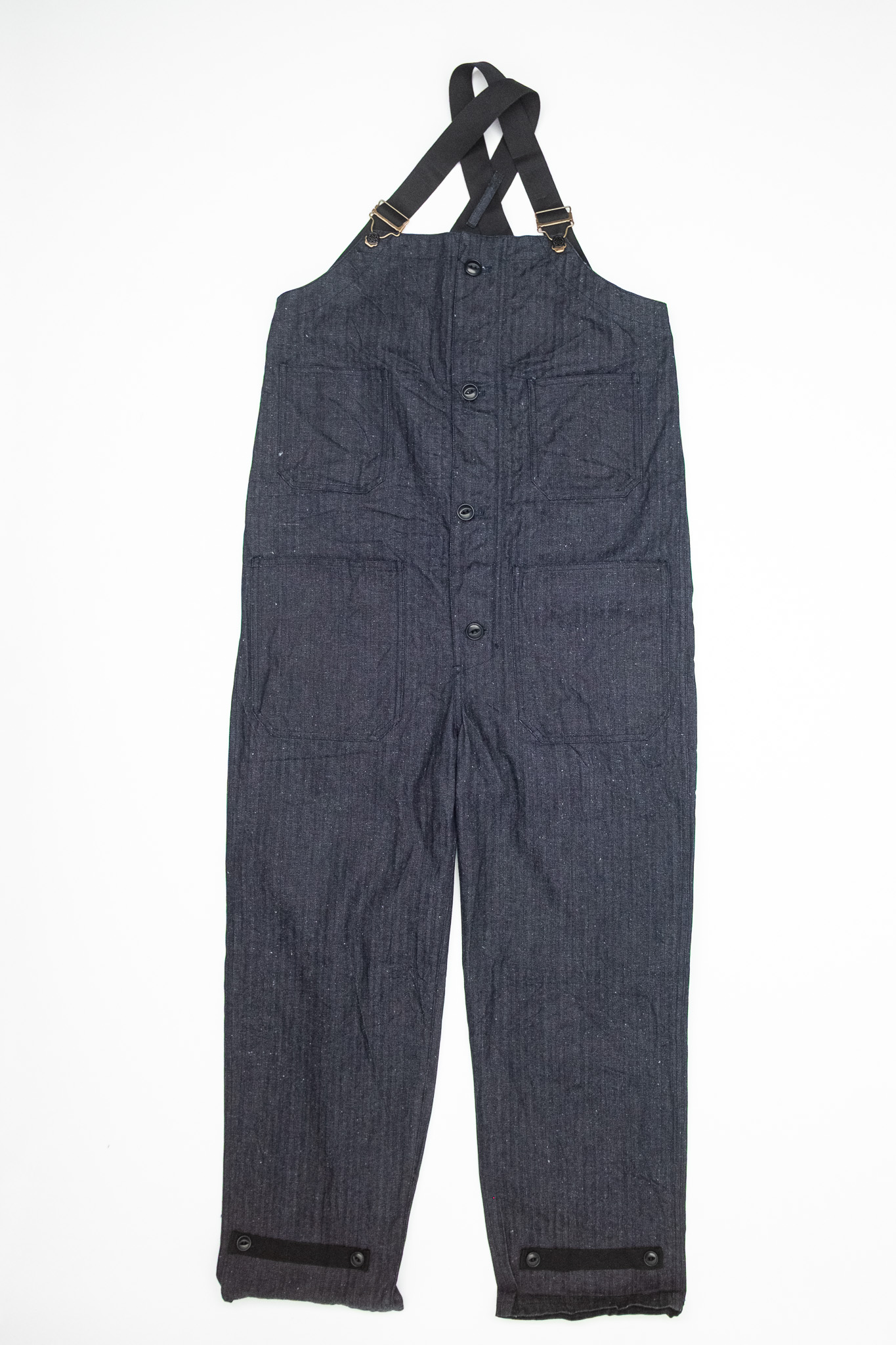 Samurai - Deck Pants Indigo Herringbone - 2