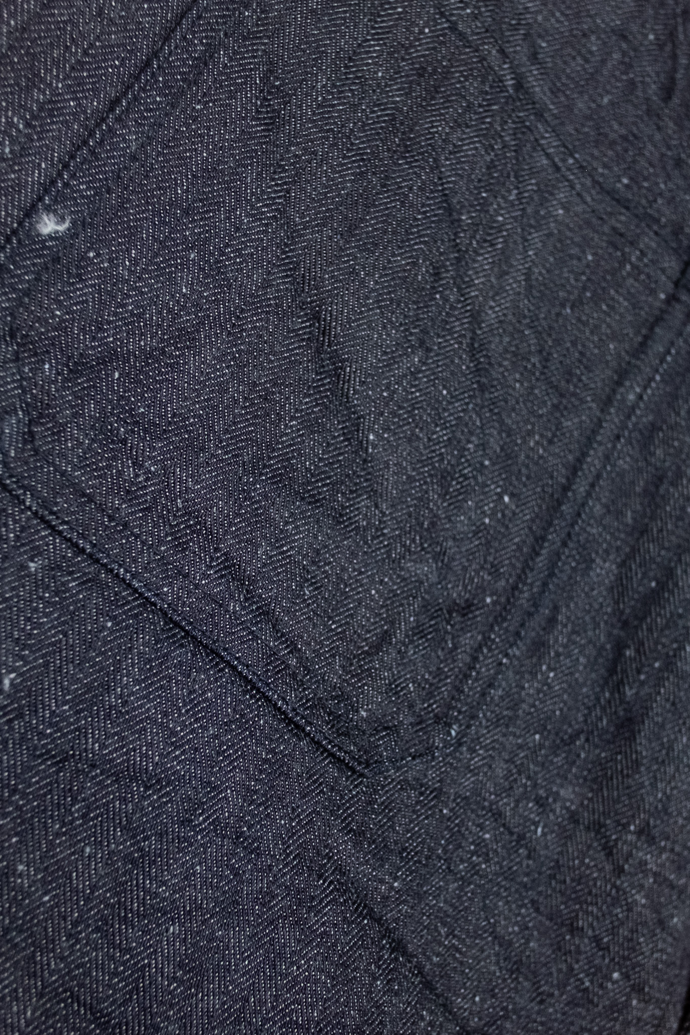 Samurai - Deck Pants Indigo Herringbone - 7