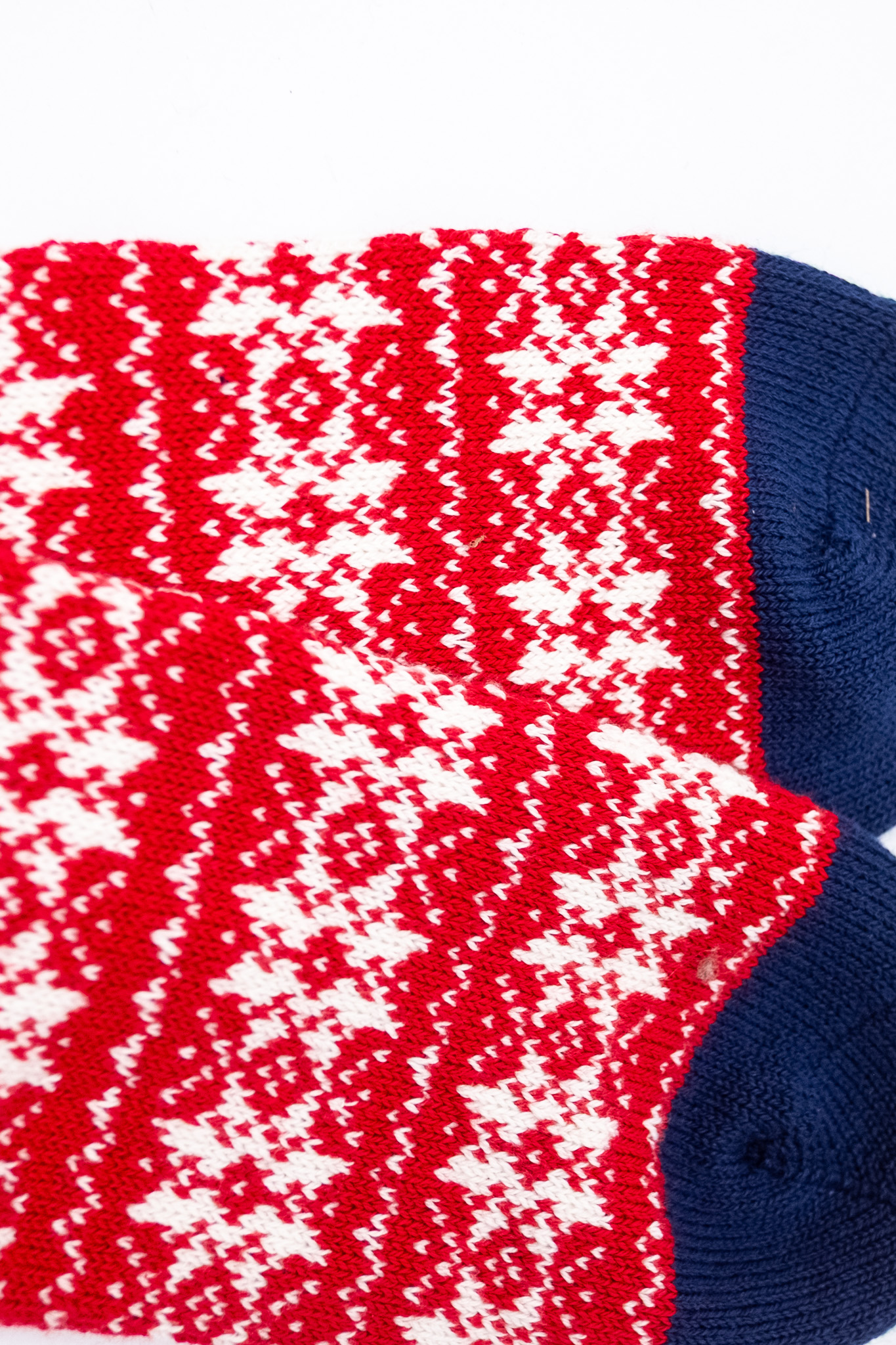 Decka Socks - Jacquard Socks Nordic Collection Red - 4