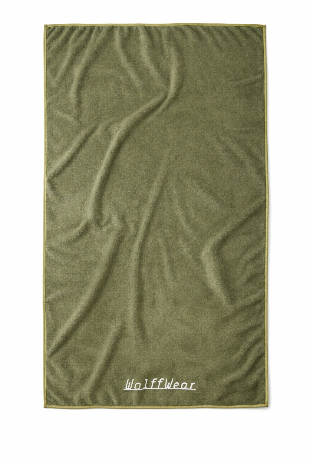 Wolffwear  Sport handduk - Mikrofiberhandduk, snabbtorkande - Oliv - 2