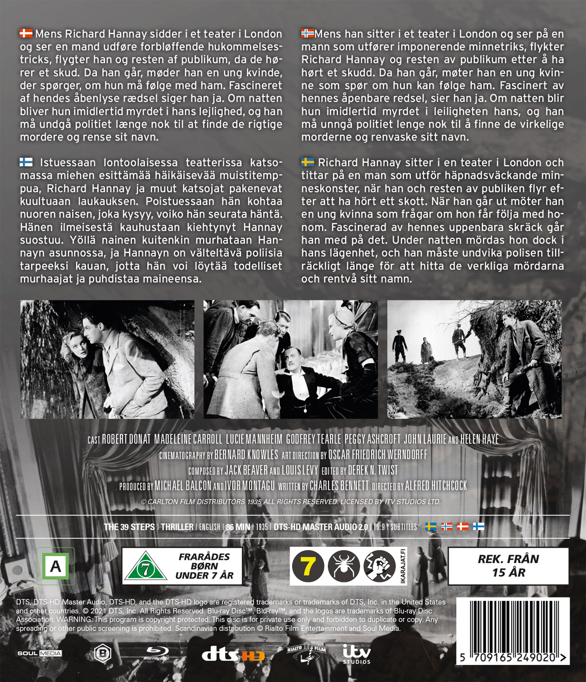 The 39 Steps (Blu-ray) - 2