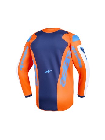 Alpinestars Tröja Youth Fluid Grid Orange/UCLA Blå - 2