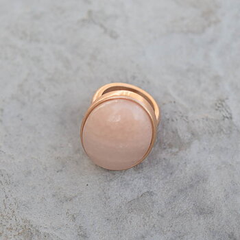 Sence Copenhagen - Ring Rose Aventurine Worn Rosegold 