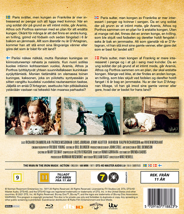 Mannen Med Järnmasken (Blu-ray) - 2