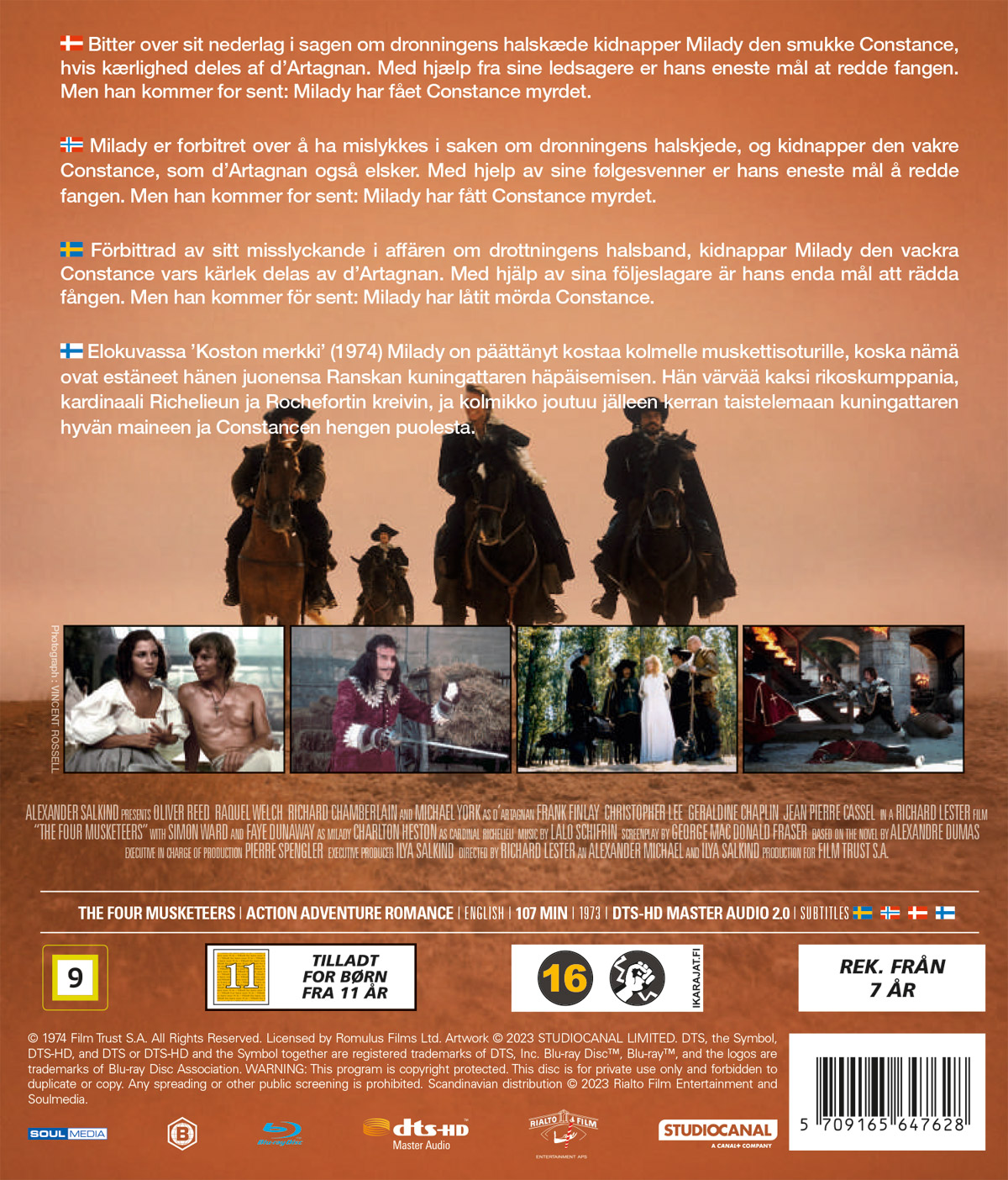 De Fyra Musketörerna (Blu-ray) - 2