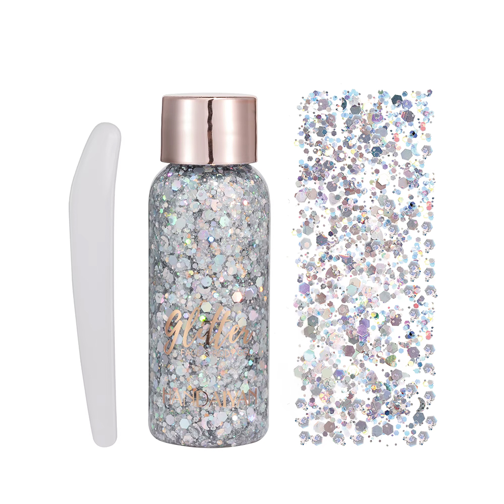 FACE & BODYGLITTER - Silver