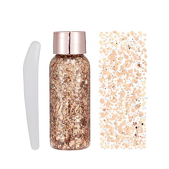 FACE & BODYGLITTER - Guld 2