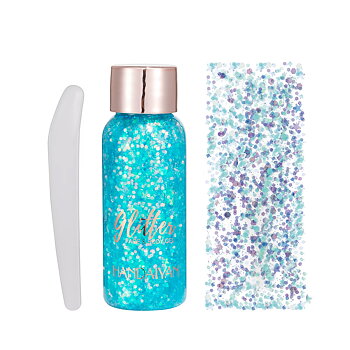 FACE & BODYGLITTER - Turkos